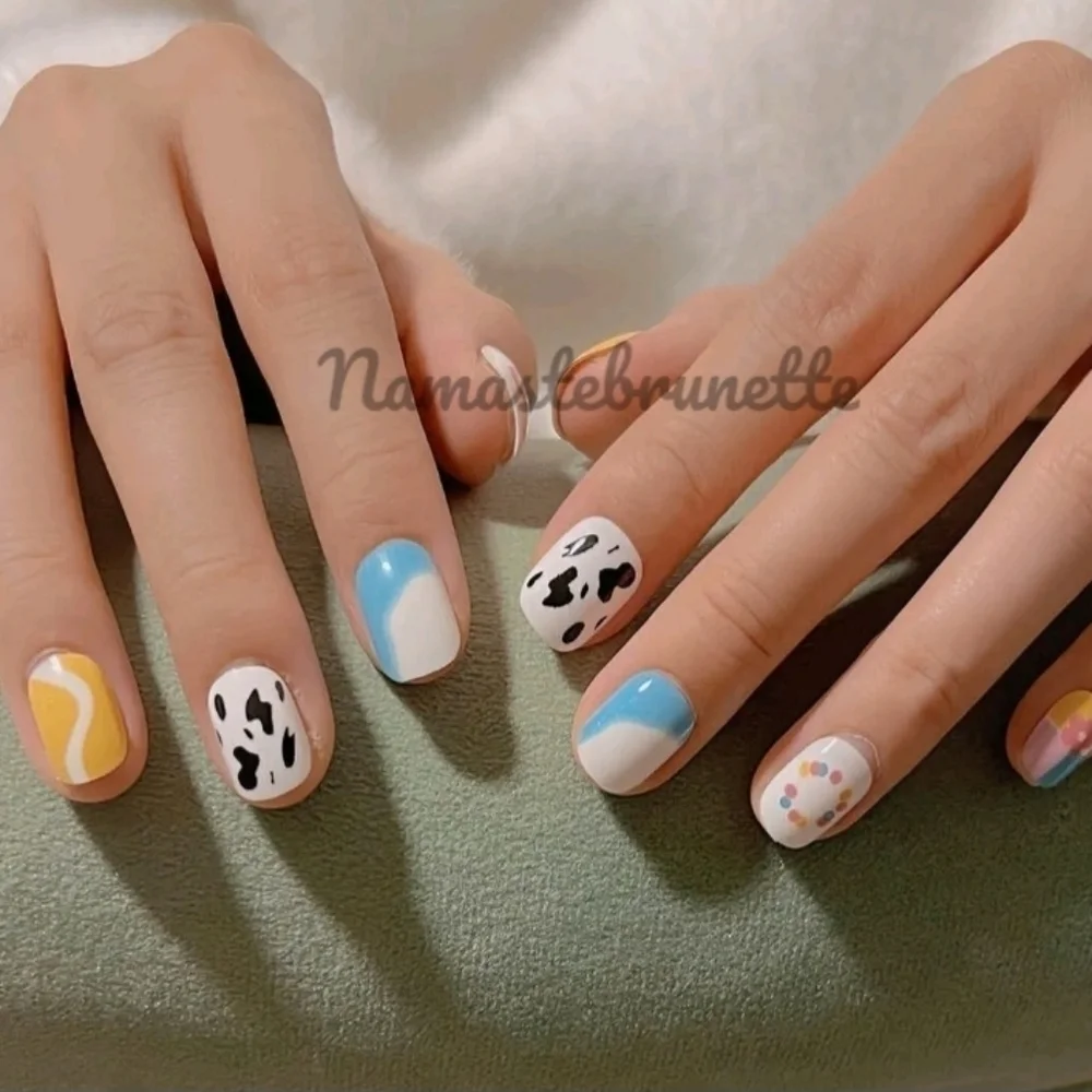2/$16 Floral Butterfly Press On Nails
